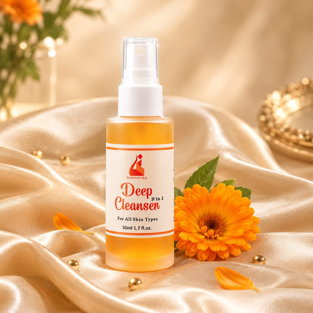 NOONAURA Deep Cleanser – 9-in-1 Strong Skin Therapy Formula | 50ml
