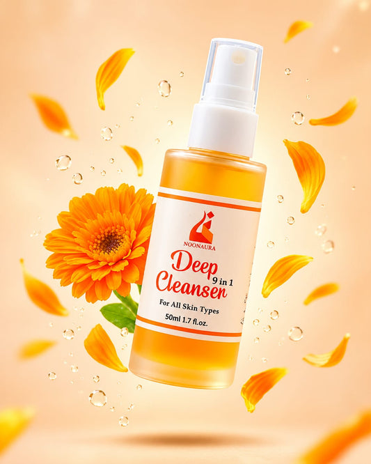 NOONAURA Deep Cleanser – 9-in-1 Strong Skin Therapy Formula | 50ml